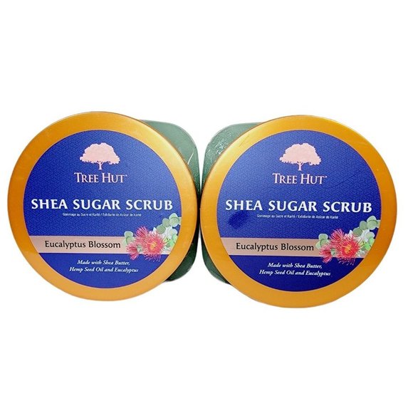2 Tree Hut Shea Sugar Scrub EUCALYPTUS BLOSSOM - Picture 4 of 10